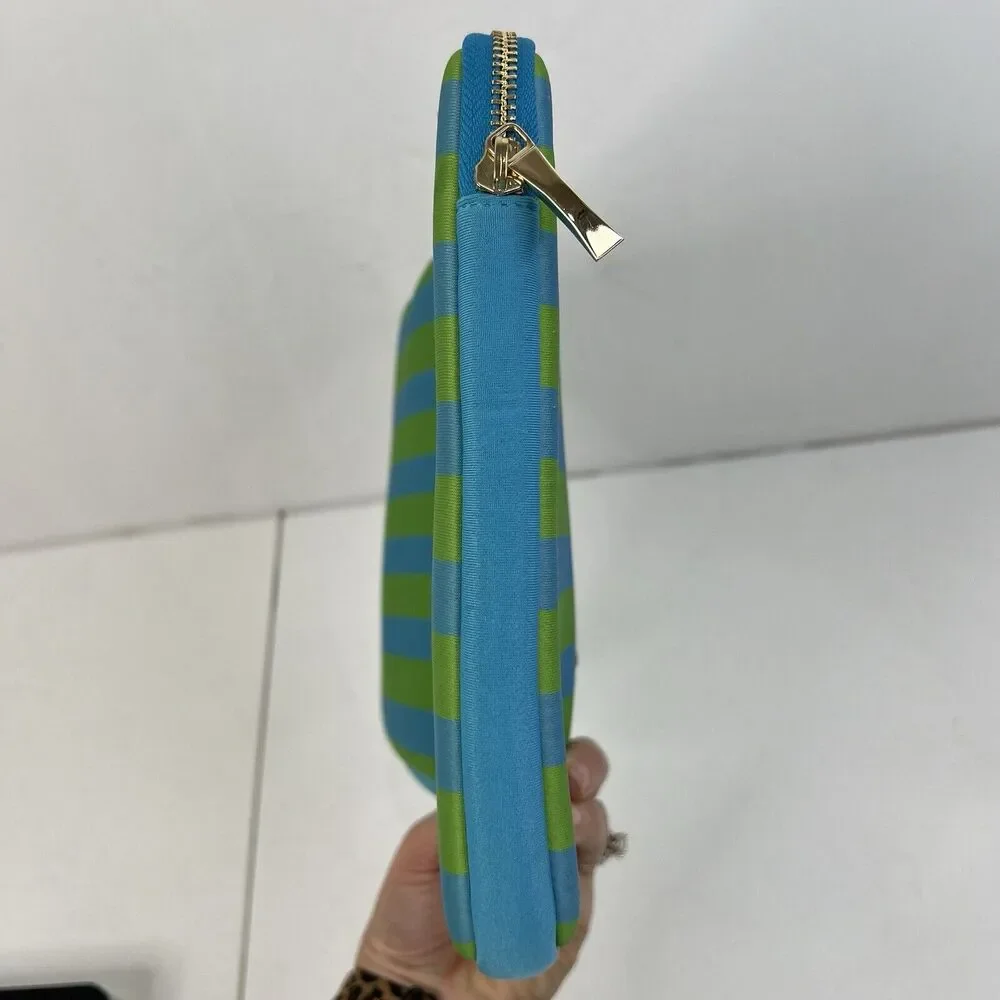 Kate Spade Neoprene Laptop Notebook Sleeve Cover Blue Green Laptops iPads‎
